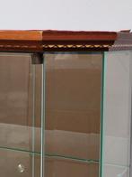Glazen vitrine kastje, Huis en Inrichting, 50 tot 100 cm, Minder dan 100 cm, Zo goed als nieuw, Ophalen