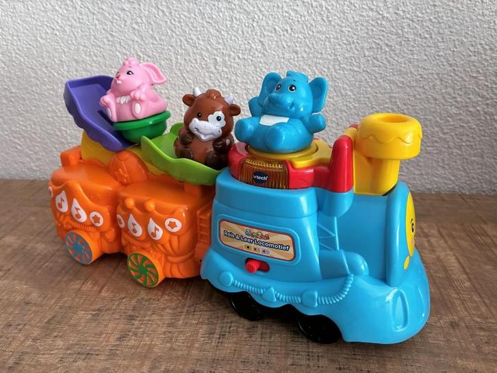 VTech ZoomiZooz Reis & Leer Locomotief - trein. PRIMA staat., Kinderen en Baby's, Speelgoed | Vtech, Zo goed als nieuw, 6 maanden tot 2 jaar