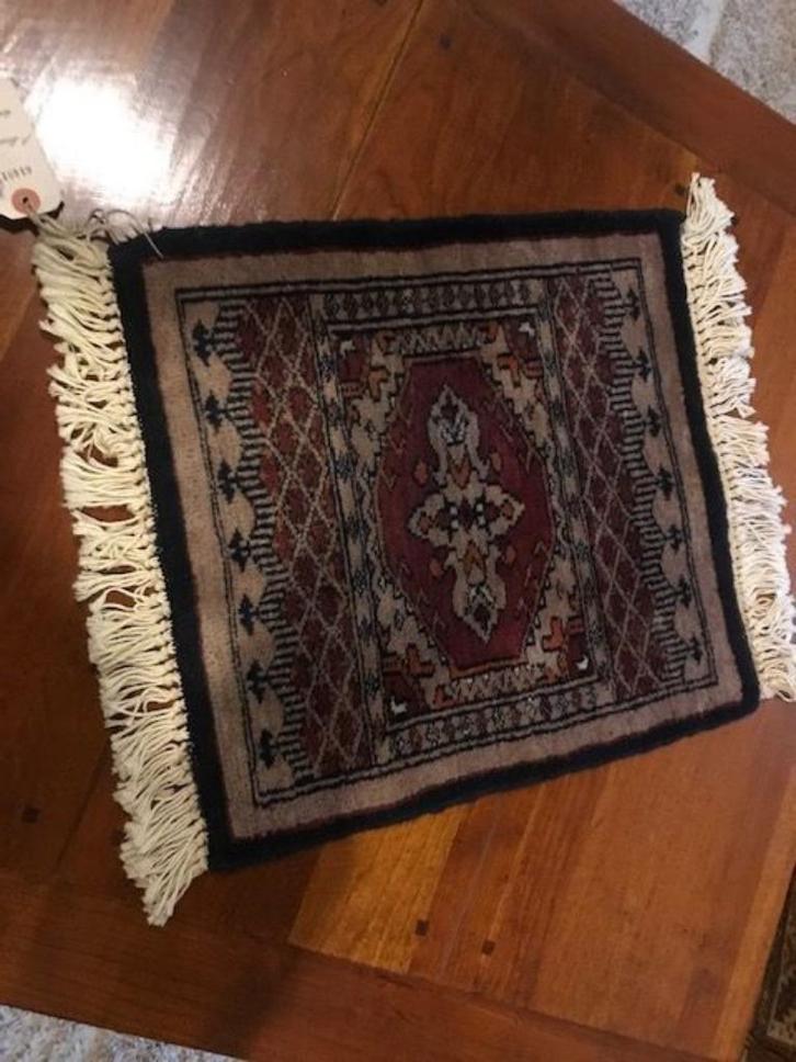 klein pers tafel tafelkleed kleed kleedje persje, Antiek en Kunst, Antiek | Kleden en Textiel, Ophalen of Verzenden