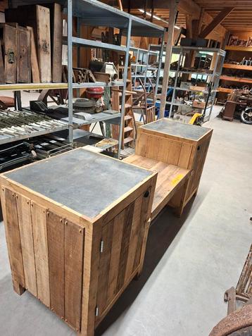 Massief Eiken Buitenkeuken - BBQ 90cm beschikbaar voor biedingen