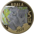 5 Euro Italie 2024 - Koala met Flyer - PROOF, Verzenden, Italië, 5 euro, Losse munt