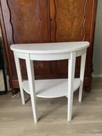 Ikea bijzettafel wit, Ophalen, Gebruikt, Rond, 75 cm of meer