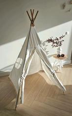Tipi speel tent kinderen katoen wit 170x100x100cm, Ophalen of Verzenden, Gebruikt