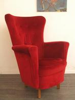 Jaren 50 clubfauteuil Theo Ruth stijl fifties design, Minder dan 50 cm, Gebruikt, Ophalen