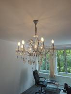 Kroonluchter met glazen details, Huis en Inrichting, Lampen | Kroonluchters, Ophalen, Gebruikt, Glas, Klassiek