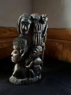 Prachtig oud houten Indonesisch totem beeld., Antiek en Kunst, Kunst | Beelden en Houtsnijwerken, Verzenden