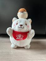 Kawaii Knuffel Hond Met Kat, Ophalen of Verzenden, Nieuw, Overige typen