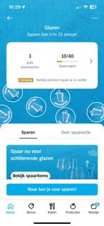 Ah glazen zegels, Verzamelen, Supermarktacties, Ophalen of Verzenden
