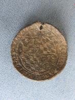Middeleeuwen - insigne met wapen in tin - ca. 1500, Antiek en Kunst, Ophalen of Verzenden