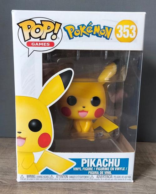 353 Pikachu Pokemon Funko Pop, Verzamelen, Poppetjes en Figuurtjes, Zo goed als nieuw, Ophalen of Verzenden