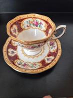 Lady Hamilton royal albert porselein, Ophalen of Verzenden, Gebruikt, Porselein, Kop en/of schotel