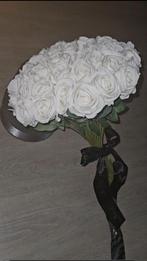 Boeket van 50 levensechte kunst nep zijden rozen van la rose, Huis en Inrichting, Ophalen, Zo goed als nieuw