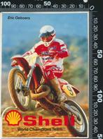 Sticker: Eric Geboers - Shell (Stickerkaart), Ophalen of Verzenden, Zo goed als nieuw, Auto of Motor