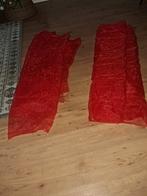 Grote lappen rode voile, Hobby en Vrije tijd, Stoffen en Lappen, 120 cm of meer, Ophalen of Verzenden, Katoen, Nieuw