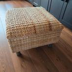 Poef, Ophalen of Verzenden, Zo goed als nieuw, Rond, Riet