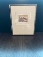 Originele ets Giorgio Ferrari Sint Janskathedraal Den Bosch, Antiek en Kunst, Ophalen of Verzenden