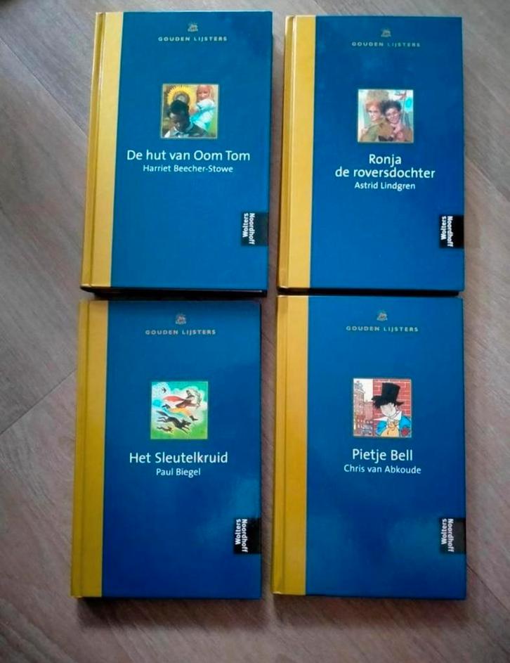Gouden lijsters - set van 4 boeken 1999, Boeken, Kinderboeken | Jeugd | 10 tot 12 jaar, Zo goed als nieuw, Ophalen of Verzenden