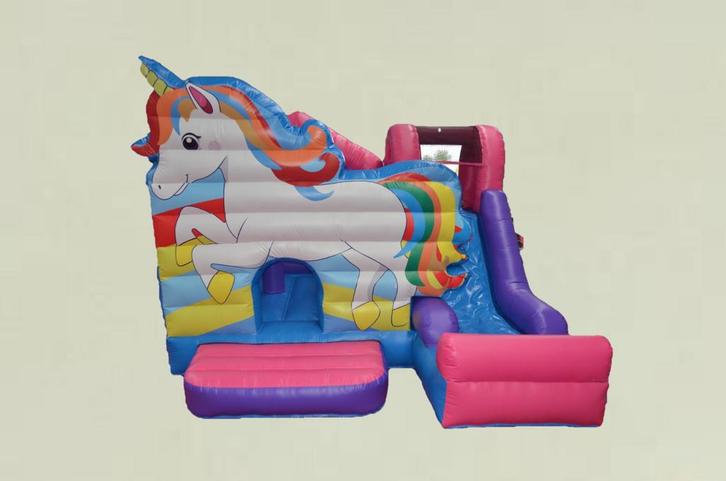 Unicorn springkussen, Kinderen en Baby's, Speelgoed | Buiten | Springkussens, Zo goed als nieuw, Ophalen of Verzenden