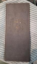 antieke agenda Frankrijk 1894, Ophalen