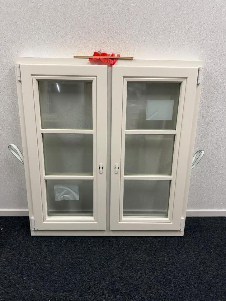 Draaikiepraam 2 x 3-vaks 2 roeden 990 x 1070, Doe-het-zelf en Verbouw, Glas en Ramen, Nieuw, Gevelraam of Ruit, 80 tot 120 cm