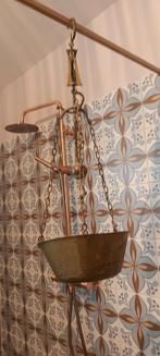 Vintage Koperen Weegschaal/Plantenhanger, Antiek en Kunst, Ophalen of Verzenden