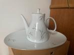 Vintage Olympia germany bamboe koffie / theepot en schaal, Ophalen of Verzenden