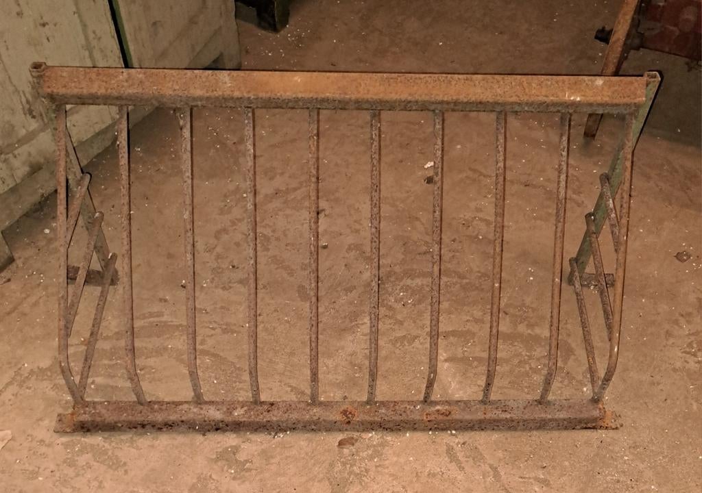 Ruif oude ijzeren Ruif decoratie, Ophalen