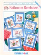 borduurpatroon BATHROOM reminders dimensions Marti, Hobby en Vrije tijd, Borduren en Borduurmachines, Ophalen of Verzenden, Nieuw