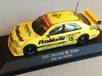 Mercedes W202 C klasse V6 `94 J. v. Ommen Mini Ch 1/43, Ophalen of Verzenden, Zo goed als nieuw, Auto, MiniChamps