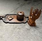 Mooi houtsnijwerk uit Indonesië, Huis en Inrichting, Ophalen, Zo goed als nieuw