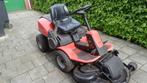 wegens inruil 1 x jonsered (husqvarna) frontmaaier  met werk, Tuin en Terras, Gebruikt, 90 tot 120 cm, Husqvarna, Versnellingen