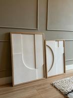 Wanddecoratie lijsten, Huis en Inrichting, Ophalen, Gebruikt, Hout