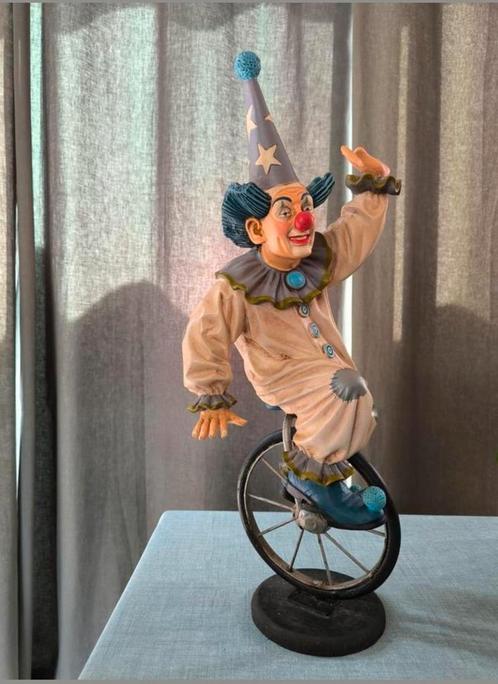 Kunstwerk clown Jun Asilo, Antiek en Kunst, Kunst | Designobjecten, Ophalen