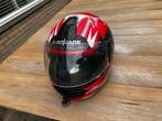 B-Square Integraalhelm Rood/Zwart/Zilver, Motoren, Dames, Integraalhelm, Tweedehands, Ophalen