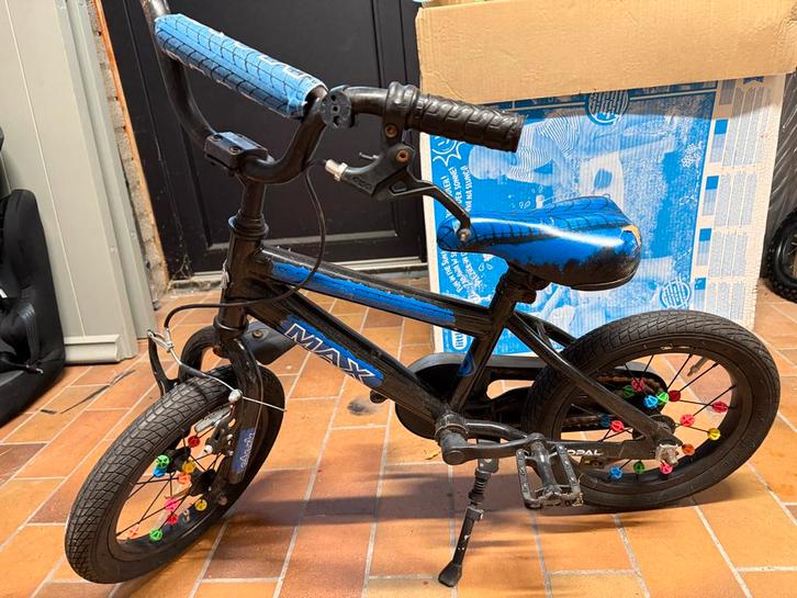 Popal Max 14 inch kinderfiets, Fietsen en Brommers, Fietsen | Crossfietsen en BMX, Gebruikt, Minder dan 16 inch, Staal, Ophalen