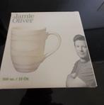 Witte Jamie Oliver mok, Huis en Inrichting, Ophalen, Zo goed als nieuw, Overige stijlen, Kop(pen) en/of Schotel(s)