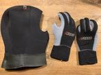 Neopreen handschoenen & muts - Dames maat L, Watersport en Boten, Ophalen of Verzenden, Gebruikt, Overige typen
