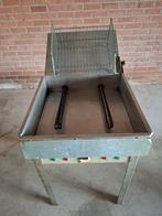 RVS Oliebollenbak.(voor +/-60 stuks), Ophalen, Gebruikt