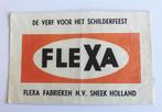 Flexa" Rexa Fabrieken n.v. "Sneek (Friesland), Ophalen of Verzenden