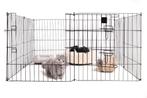 Konijnenren puppyren KR6 60 cm 8 panelen nieuw te koop, 110 cm of meer, 60 tot 90 cm, Nieuw, Ophalen of Verzenden