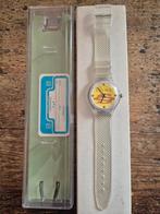 Vintage watch - Sting (artist) Commodore, limited edition, Ophalen of Verzenden, Zo goed als nieuw, Kunststof, Swatch