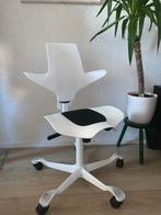 HAG Capisco Bureaustoel - Ergonomisch limited edition, Huis en Inrichting, Bureaustoelen, Wit, Ophalen of Verzenden, Zo goed als nieuw