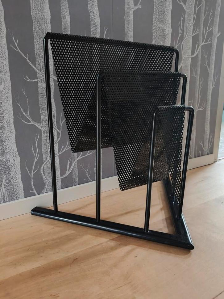 Vintage Memphis eighties D-tec lectuur bak lektuurmand, Huis en Inrichting, Woonaccessoires | Krantenbakken en Lectuurbakken, Zo goed als nieuw