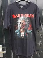 T Shirt Iron Maiden - Eddie scream, Kleding | Heren, T-shirts, Ophalen of Verzenden, Nieuw, Overige maten, Zwart