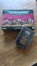 Plague marines + tallyman, Hobby en Vrije tijd, Wargaming, Ophalen of Verzenden, Nieuw, Figuurtje(s)