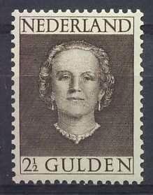 Nederland NVPH nr 535 ongebruikt Koningin Juliana 1949, Postzegels en Munten, Postzegels | Nederland, Postfris, Na 1940, Verzenden