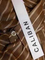 Caliban - Prachtige gestreepte blouse maat 42 - Nieuw €185, Kleding | Dames, Bruin, Maat 42/44 (L), Nieuw, Ophalen of Verzenden