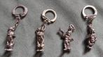 Efteling 3 metalen sleutelhangers jaren 60., Ophalen of Verzenden, Gebruikt, Gebruiksvoorwerp