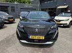 Peugeot 2008 1.2 PT (130pk) Allure Pack! Aut! Navi!, Gebruikt, Zwart, 1199 cc, Leder en Stof