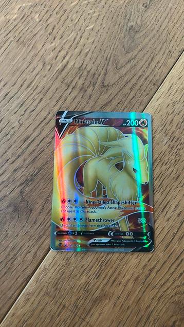 Ninetales V beschikbaar voor biedingen